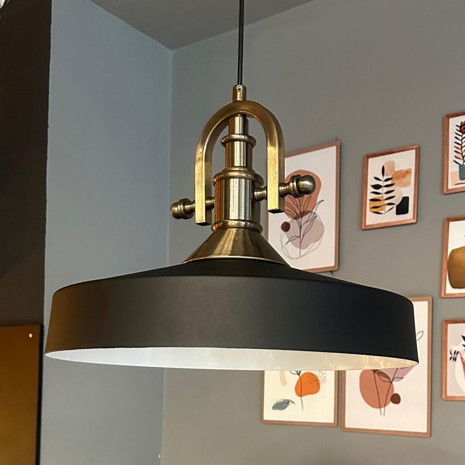 Ace-Marine Hängelampe Ø40 cm, Industrial aus Metall E27